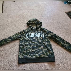 Carhartt Camo Hoodie Women's M